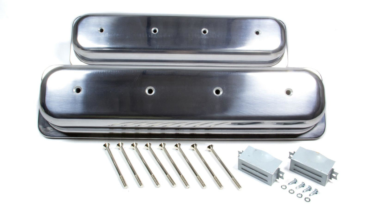 SBC Alum Short Center Bolt V/C Plain Polished - R6036