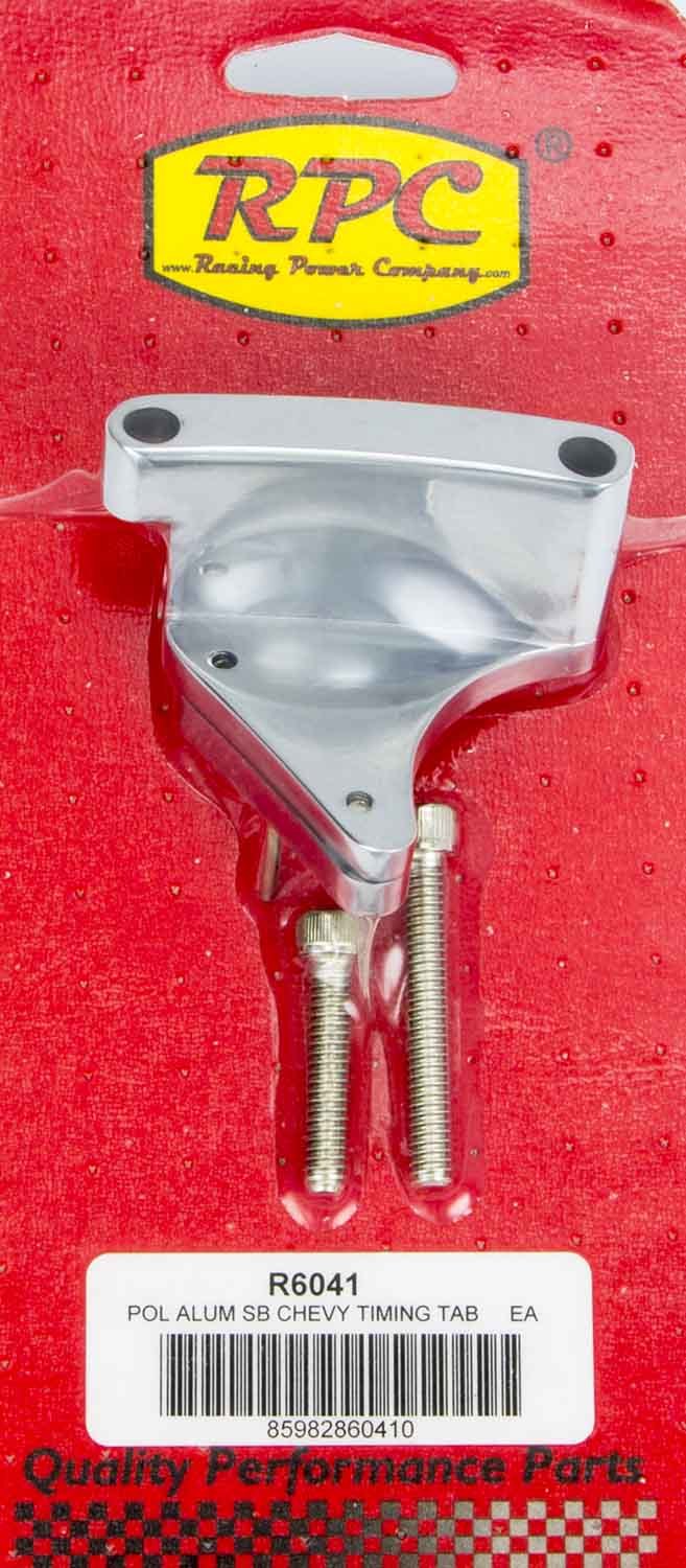 SBC Alum Timing Tab Polished - R6041