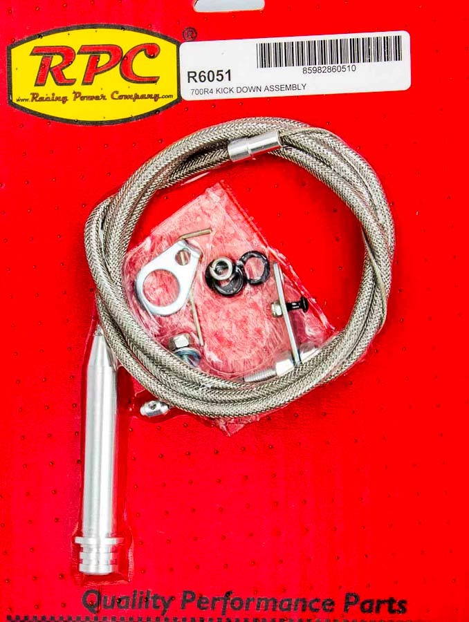 700R4 Stainless Kick Down Assembly - R6051