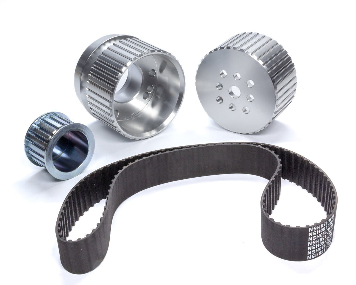 Small Block Chevy Gilmer Drive Pulley Kit LWP - R8711
