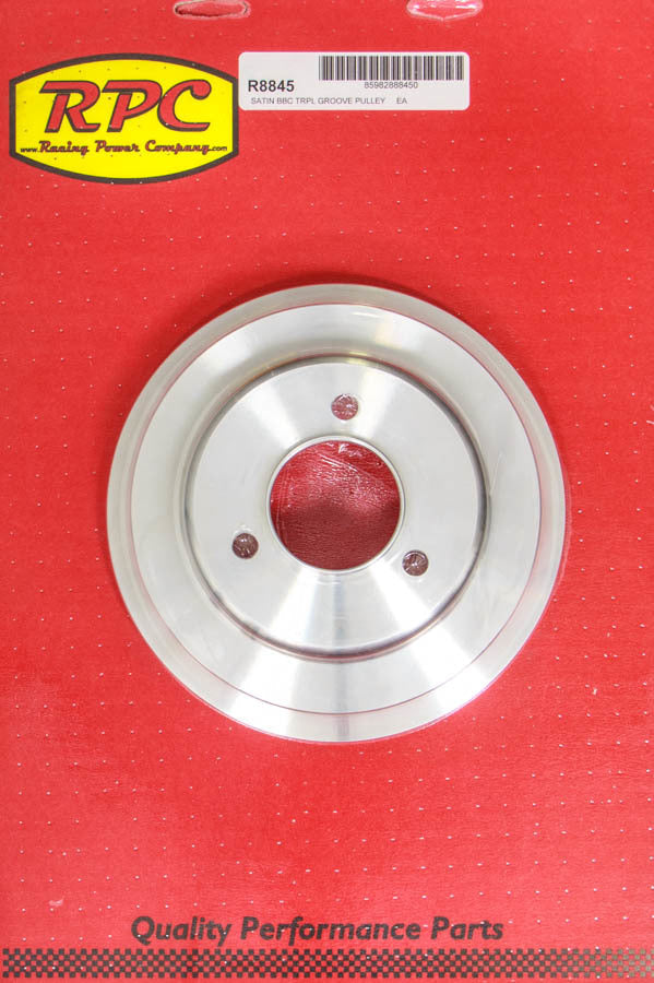 BBC 3 Goove Crank Pulley Long W/P Satin - R8845
