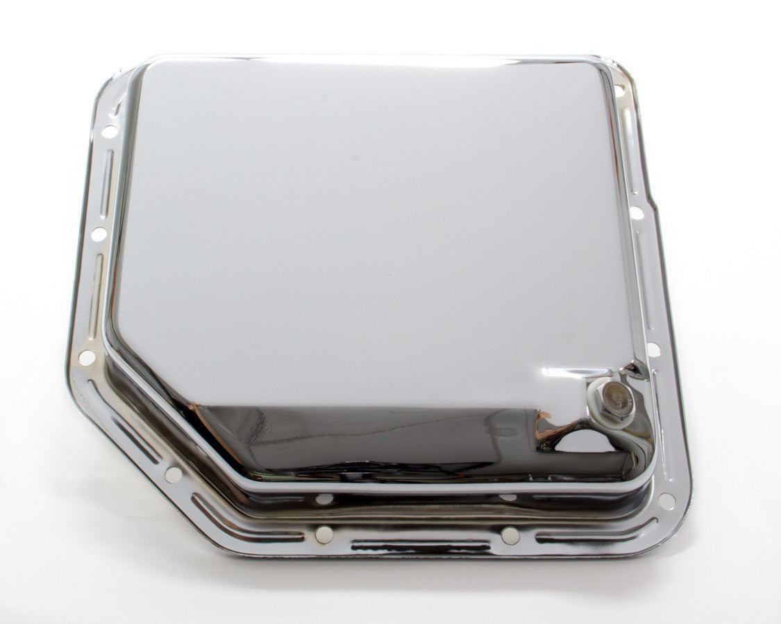 TH350 Trans Pan Chrome Steel Plain - R9074