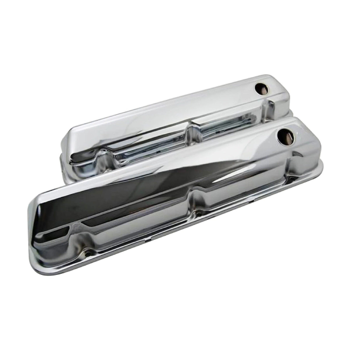 Chrome Steel Valve Cover 429-460 Pair - R9297