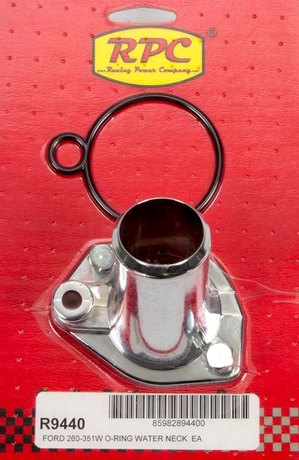 65-75 SBF Steel Water Neck Chrome - R9440