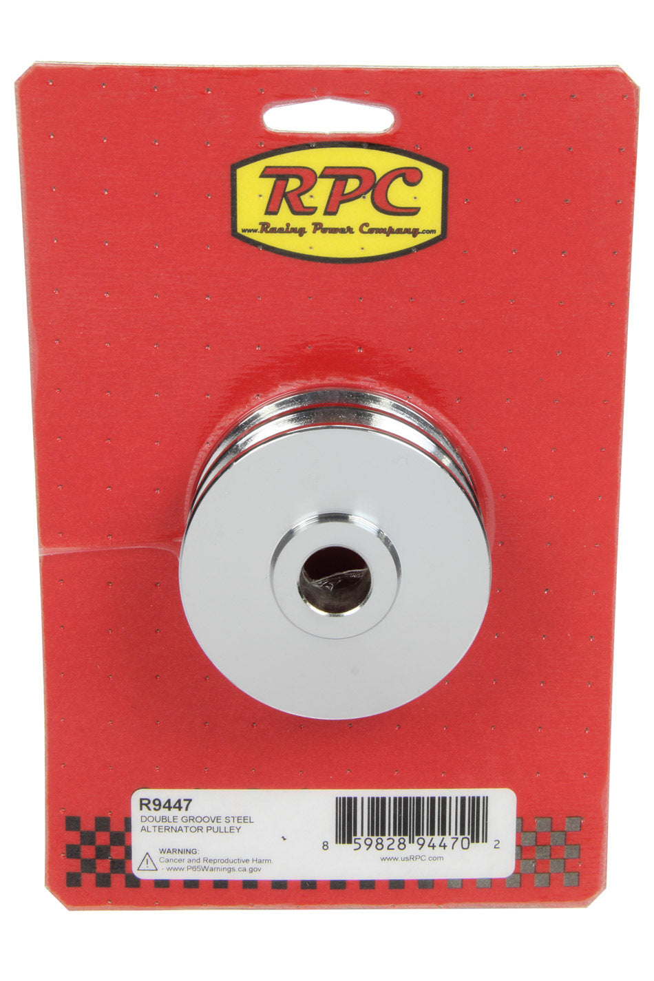 Double Groove Alternator Pulley - R9447
