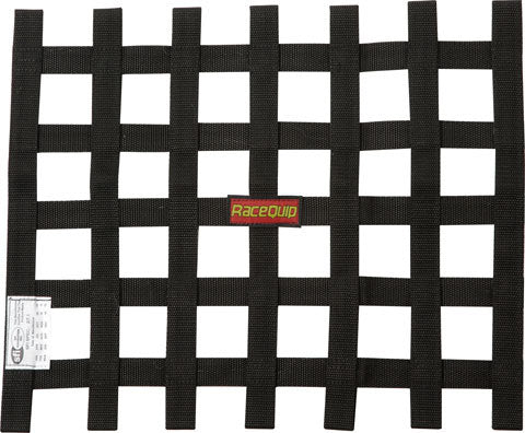 Ribbon Net 18x18 SFI Black - 726003RQP