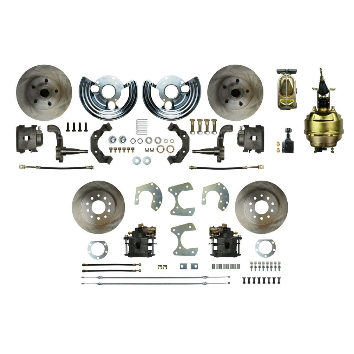 62-72 Mopar B/E Body Disc Brake Conversion - MDC42DCS