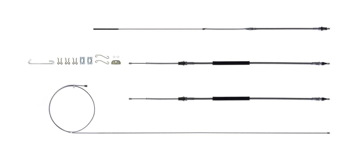 68-72 Chevelle Brake Cable Set w/Hardware - RSBCC03