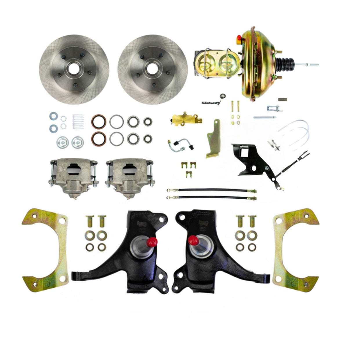 Power Front Disc Brake Conversion - TDC7125DB