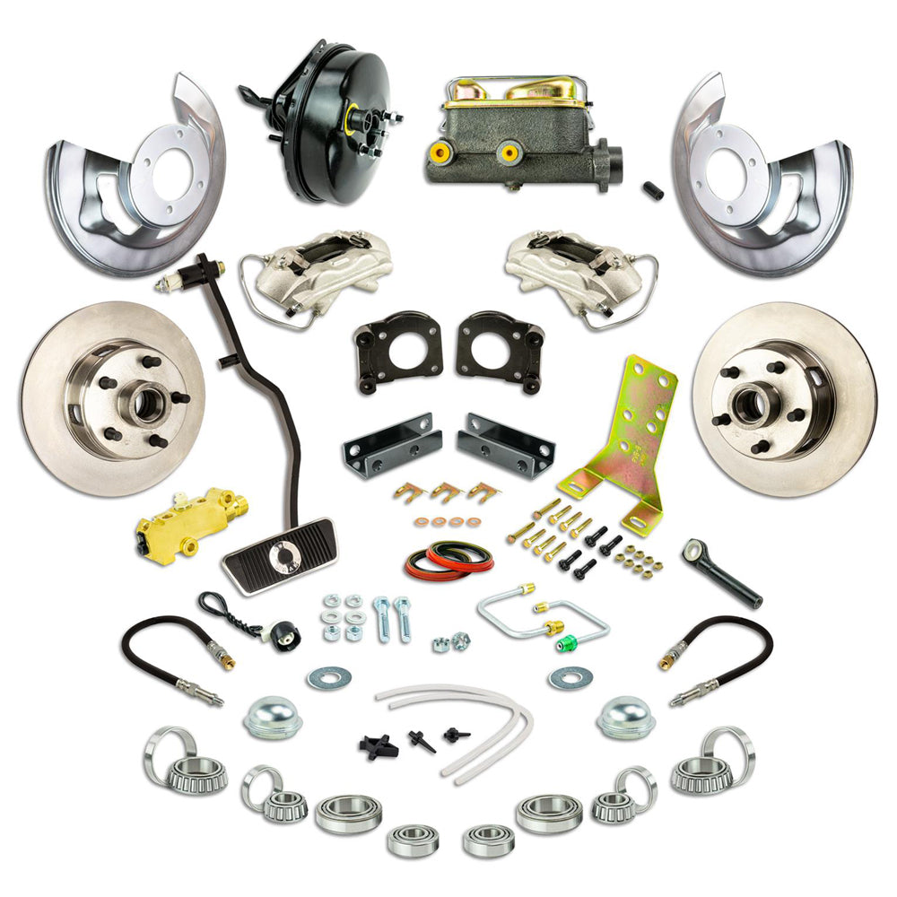 67-69 Ford Mustang Front Disc Brake Conversion - ZDC6708