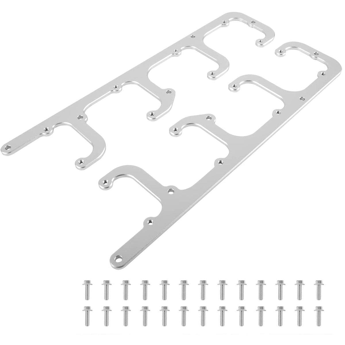 Bull Boost Performance 5.3L LS Square Coil Brackets Valve Cover For D581 D514A D510C 12558693 LSX...