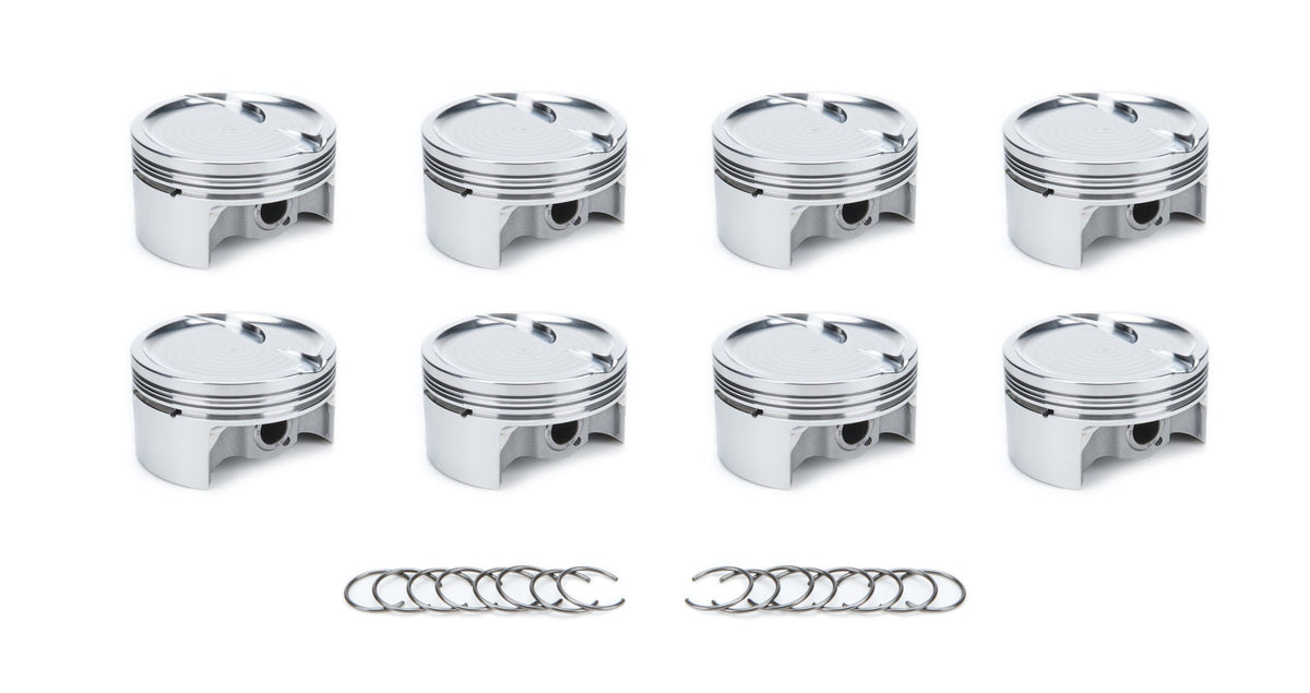 GM LS Dished Piston Set 4.010 Bore -20cc - 1000615