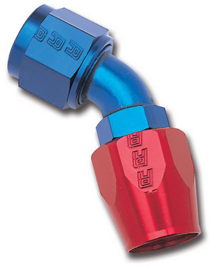 #6 45 Deg Hose End - 610090