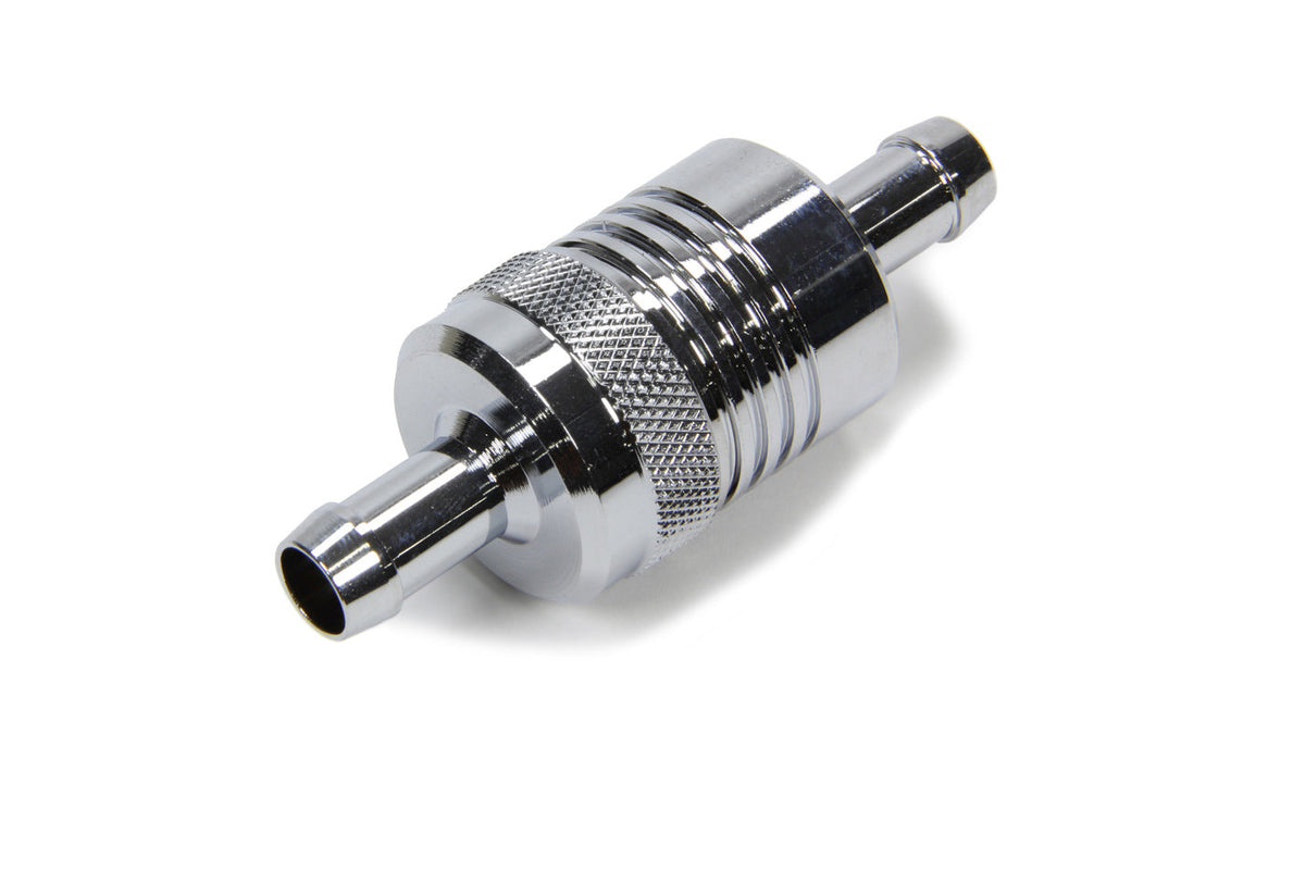 Fuel Filter 3/8 NPT Chrome - 645120