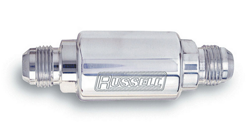 3-1/4in Aluminum Filter #8 x 3/8in Polished - 650180