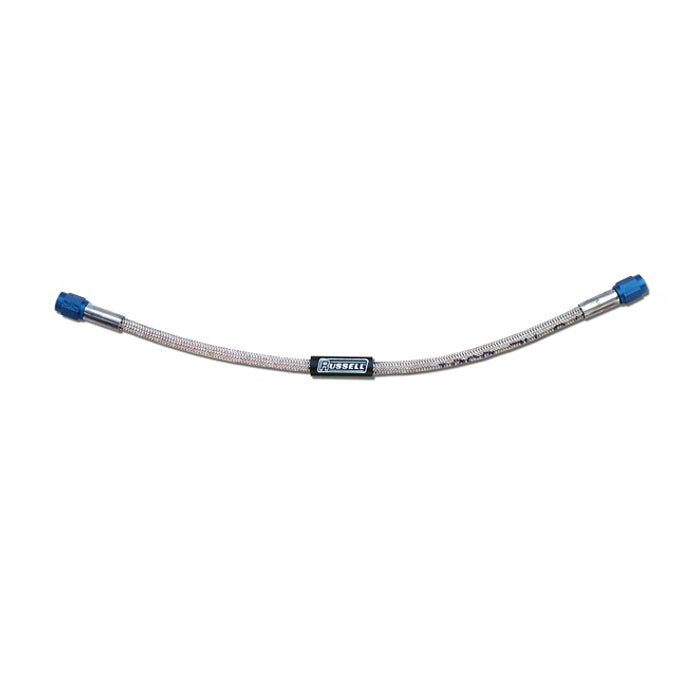 6an Nitrous Hose 2ft w/Blue Hose Fittings - 658510