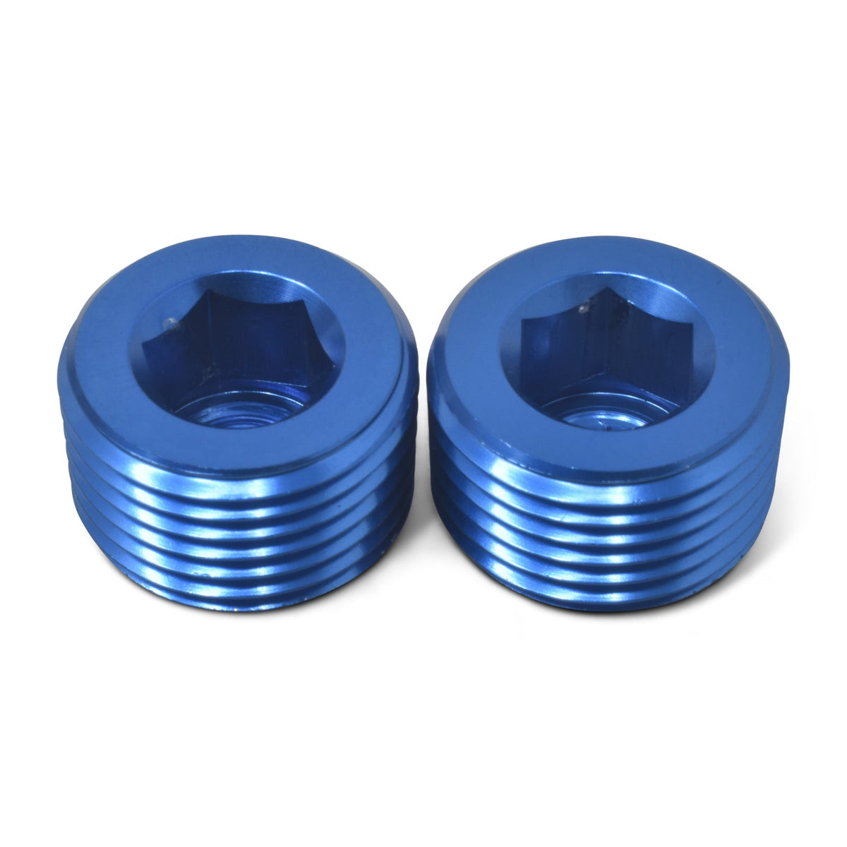3/4in Allen Pipe Plugs Blue 2/pkg - 662070