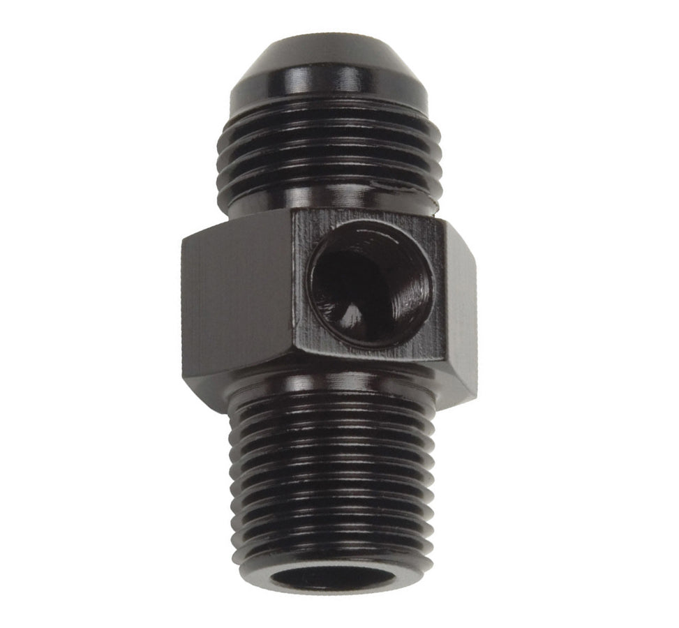 P/C #8 to 3/8 NPT Str Adptr Fitting w/ 1/8 NPT - 670083