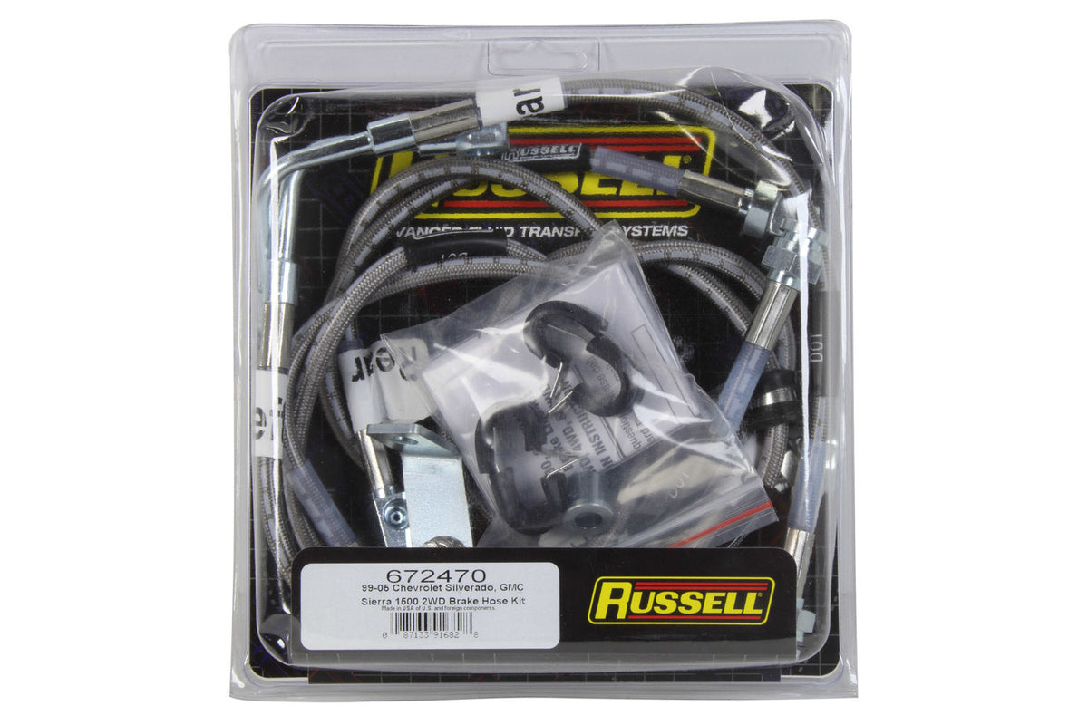 Lines Brake Stainless Braided Kit - 672470