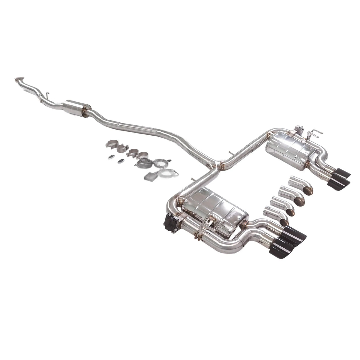 Rapid Vehicles GFC Catback Exhaust Muffler for 2018 10th Gen Honda Civic FC1 1.5T, Car Electric...