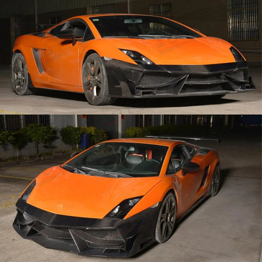 Rapid Vehicles The Car Accessories Carbon fiber front bumper, car body kit modification parts For...