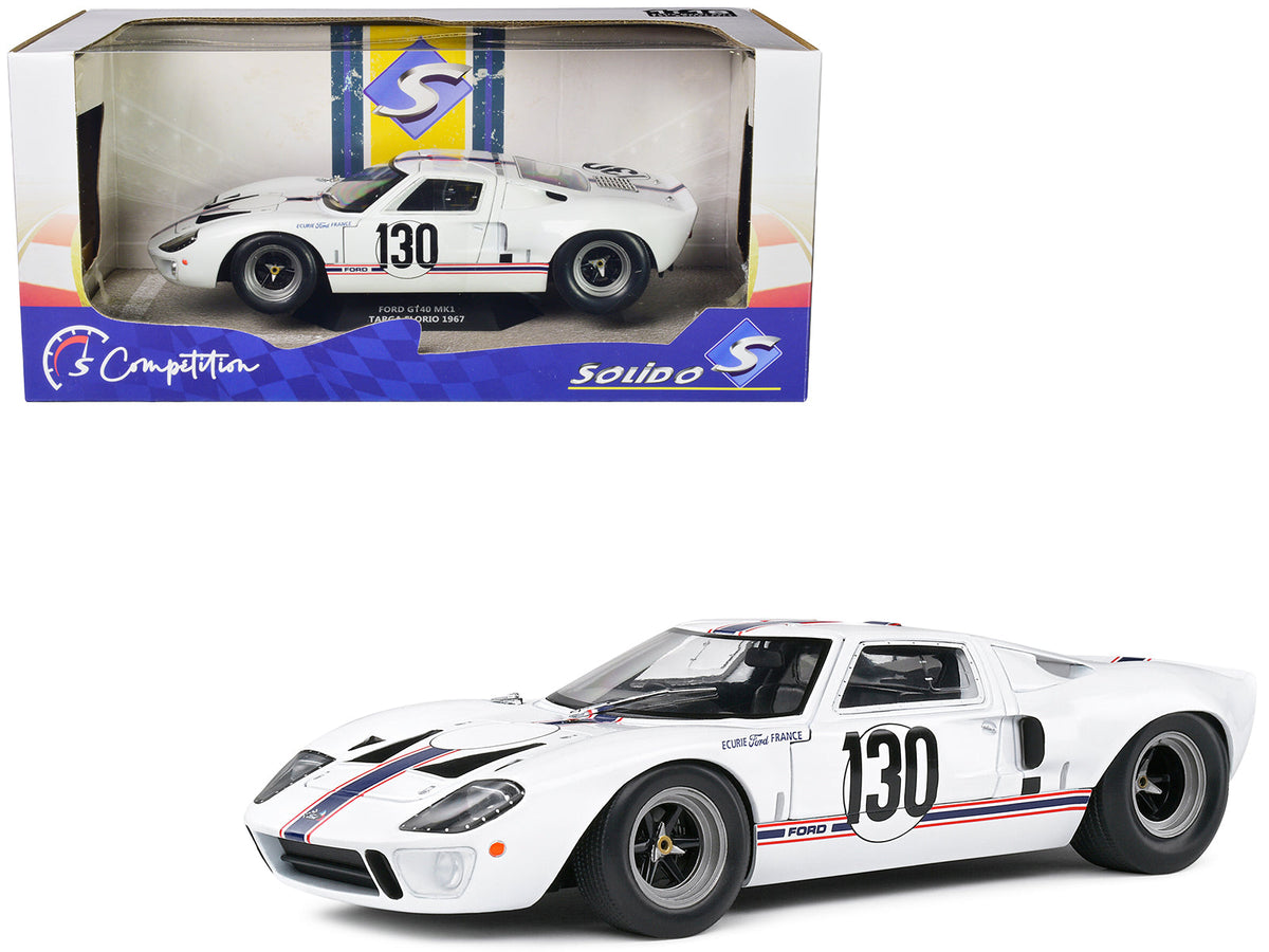 Rapid Vehicles Ford GT40 MK1 #130 Henri Greder - Jean-Michel Giorgi "Targa Florio" (1967)...