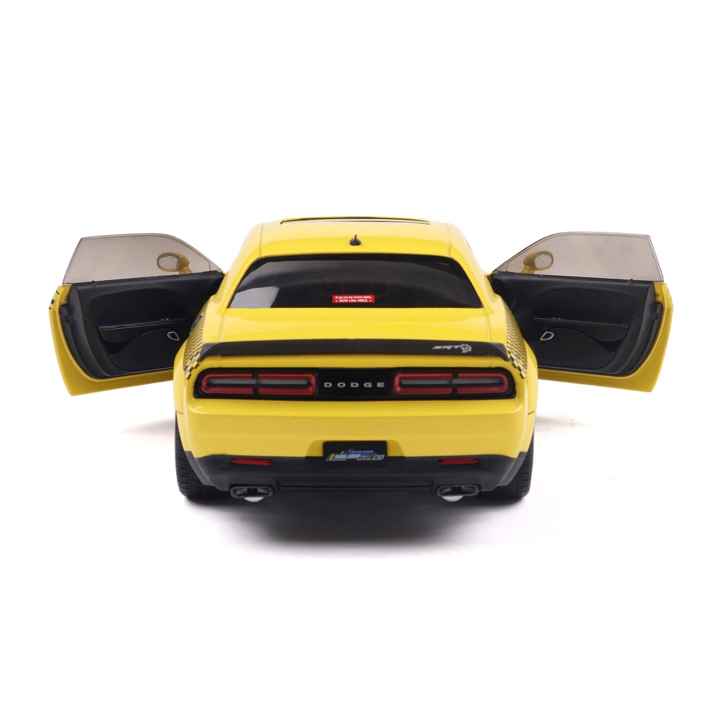 Solido 2023 Dodge Challenger SRT Hellcat Widebody NYC Taxi "Hellcab" Yellow 1:18
