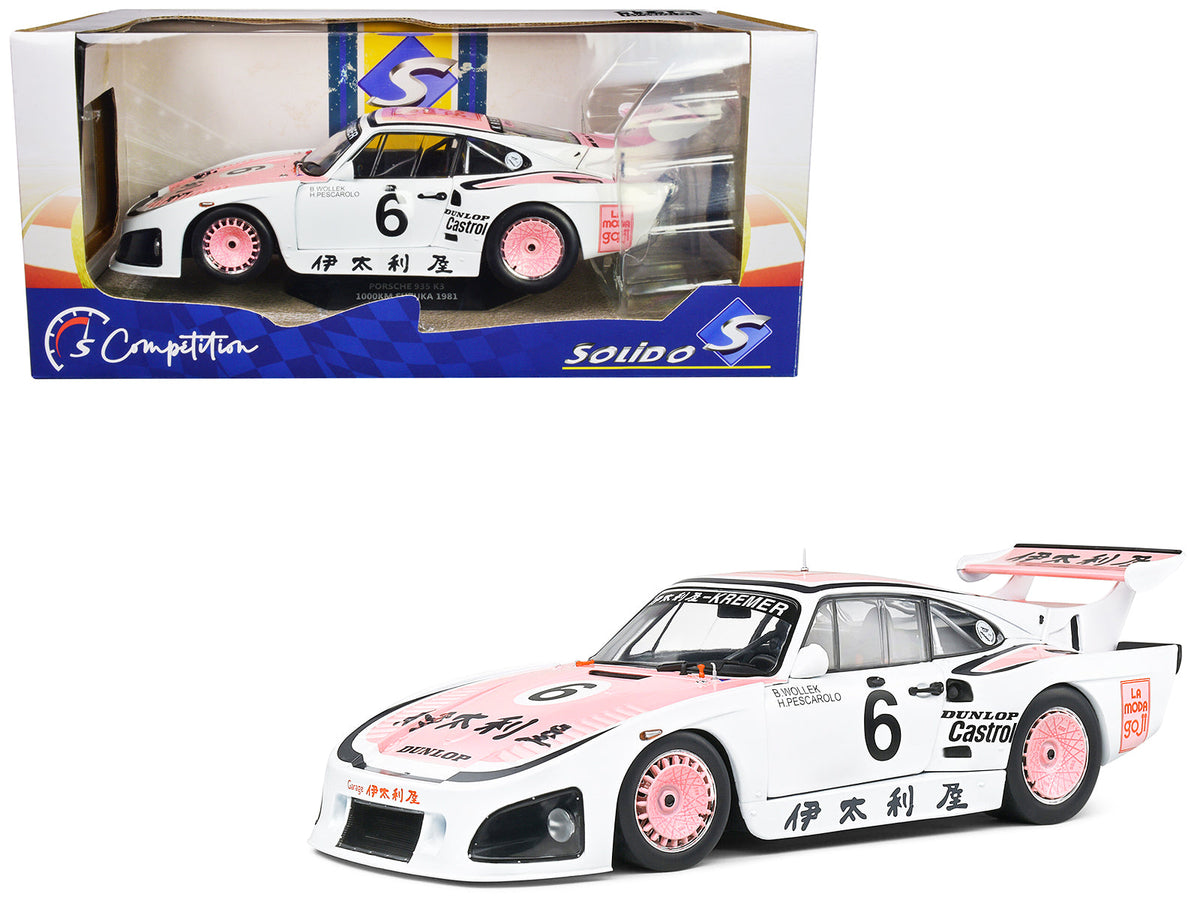 Rapid Vehicles Porsche 935 K3 #6 Bob Wollek - Henri Pescarolo Winner "Suzuka 1000KM" (1981)...