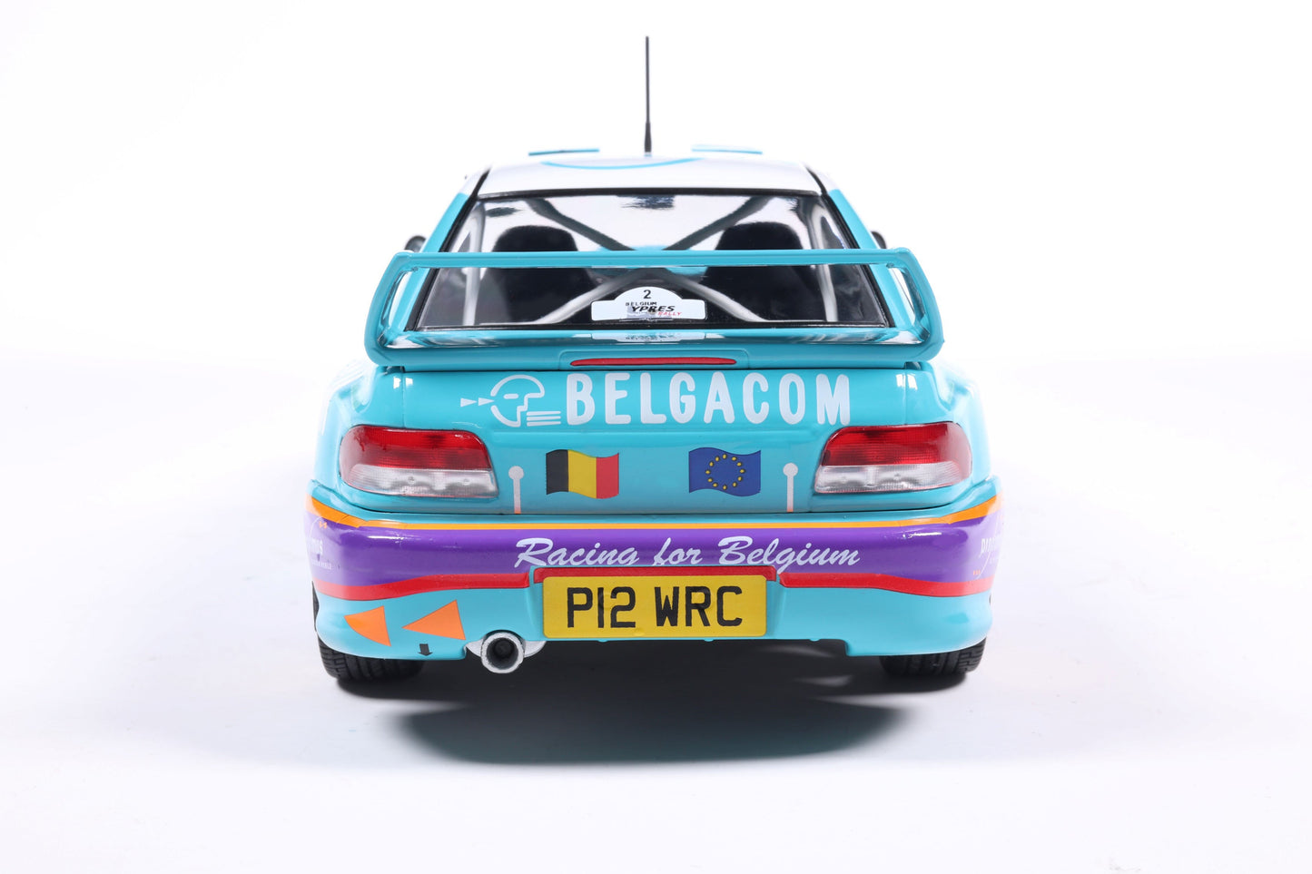 Solido 1998 Subaru Impreza S5 WRC99 #2 Belgium Ypres Westhoek Rally 1:18