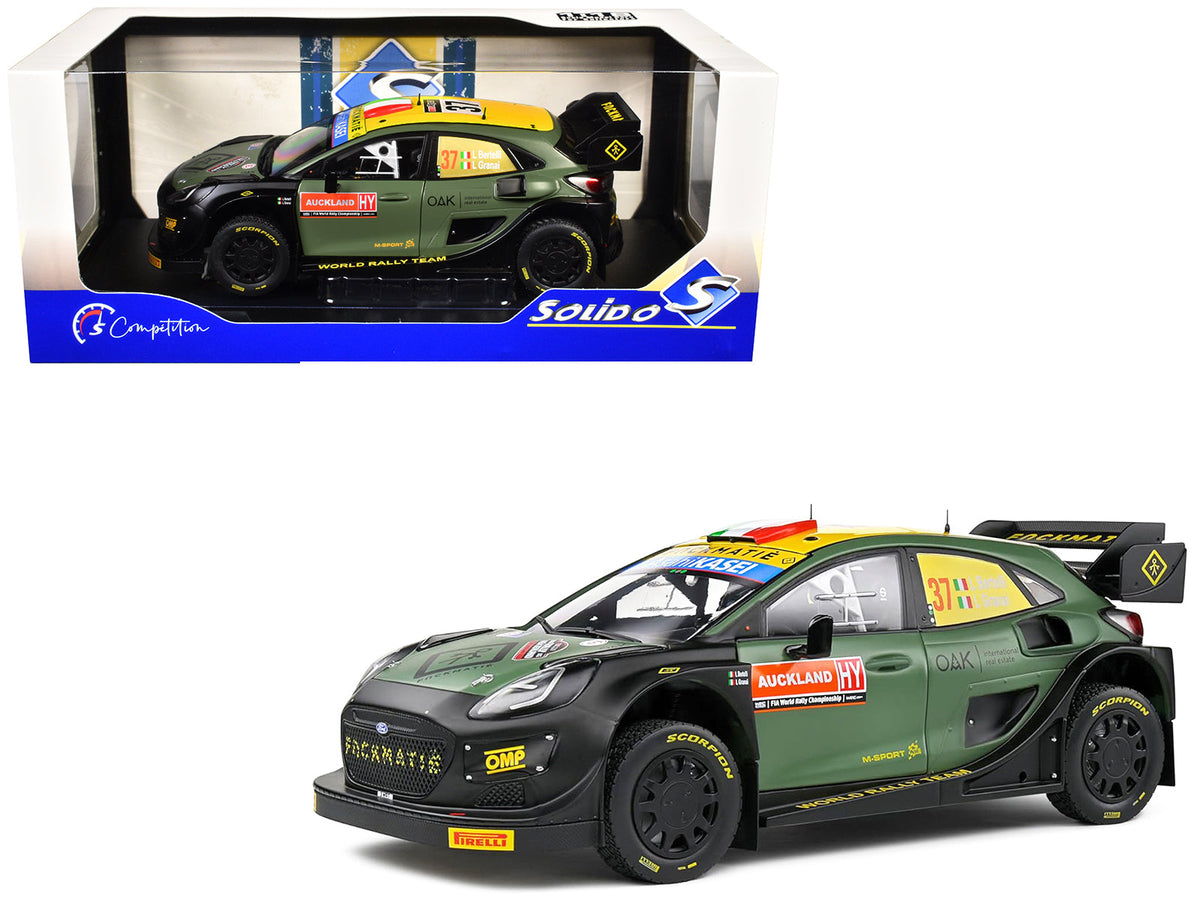 Rapid Vehicles Ford Puma Rally1 Hybrid #37 Lorenzo Bertelli - Lorenzo Granai "Rally New Zealand"...