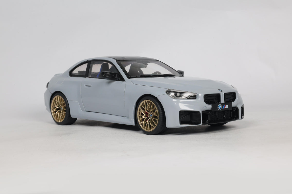 STM Diecast Solido 2025 BMW M2 CS G87 Brooklyn Grey 1:18 - View 9