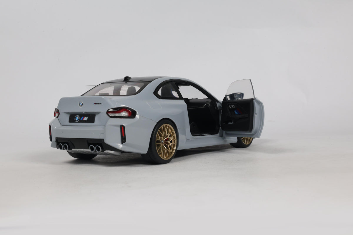 STM Diecast Solido 2025 BMW M2 CS G87 Brooklyn Grey 1:18 - View 10