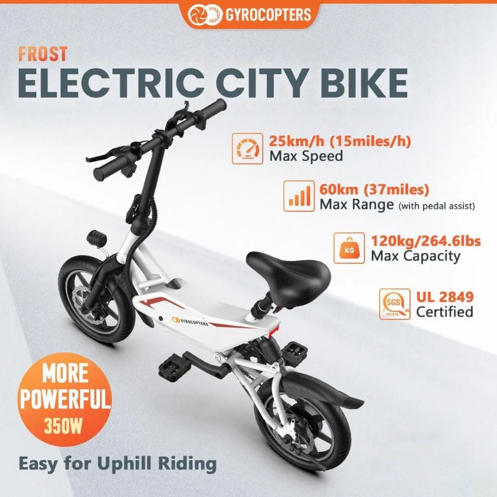 DUTRIEUX UL2849 Safe Folding Ebike - Compact & Eco-Friendly