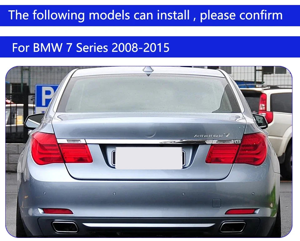 Rapid Vehicles Upgraded Through Taillights Accessories for BMW 7 Series F01 F02 G11 G12 730Li...