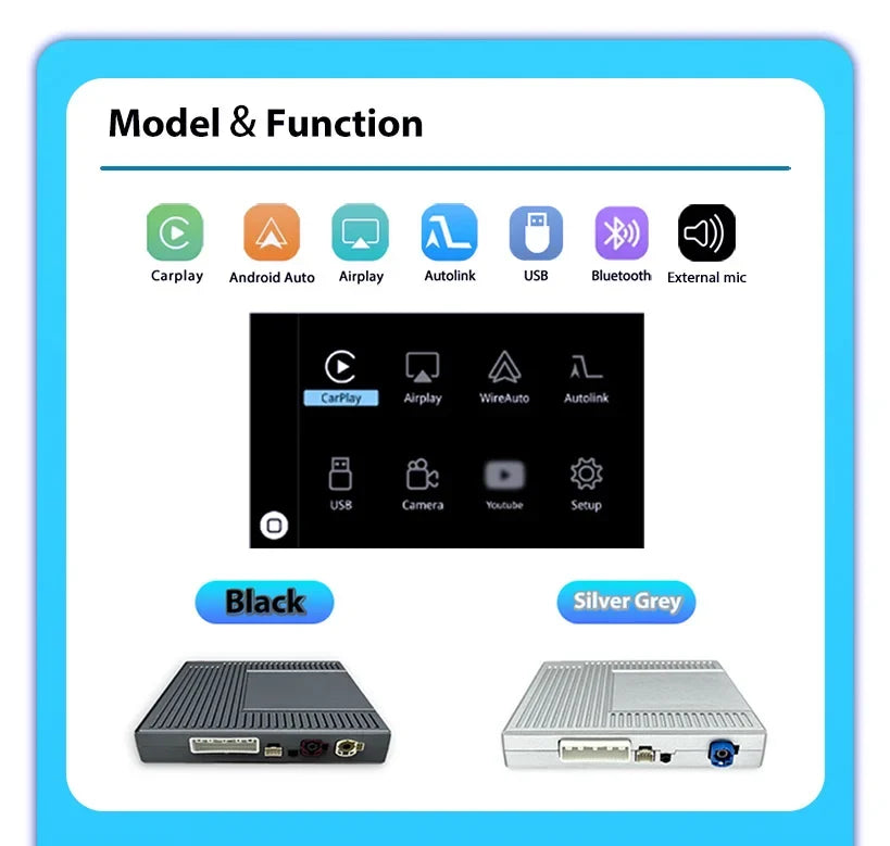 Rapid Vehicles Wireless CarPlay6.5" 8.8 '10.25" For Ferrari F12 F458 812 F488 F8 Potorfino...