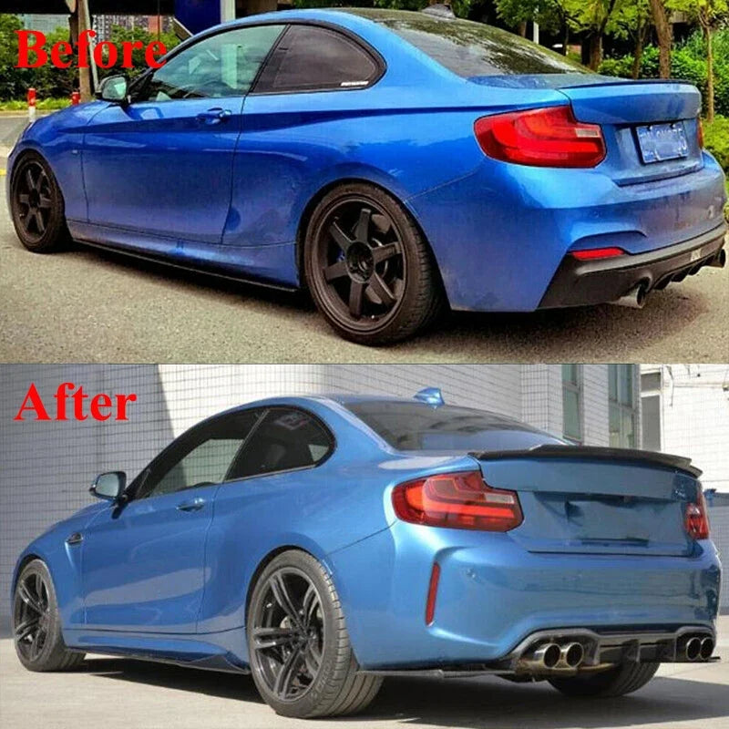 Rapid Vehicles Bodykits for BMW 2 Series F22 F87 218d 220d Front Bumper Splitter Rear Diffuser...