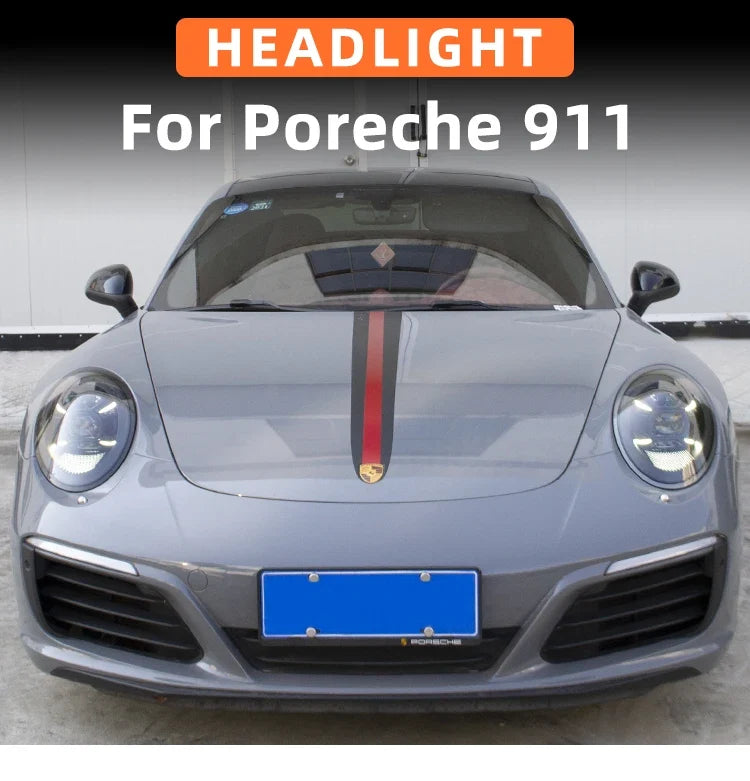 Rapid Vehicles For Porsche 911 991 2012 2018 Year Head Lamp Light Assembly Car Accessories...