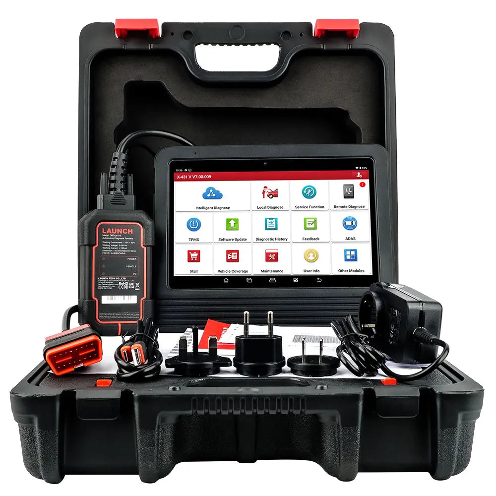 Launch X431 PRO V5.0 Car Diagnostic Tools ECU Online Coding Active Test Car Diagnostic Tools CAN FD 36 Resets Car Auto scanner