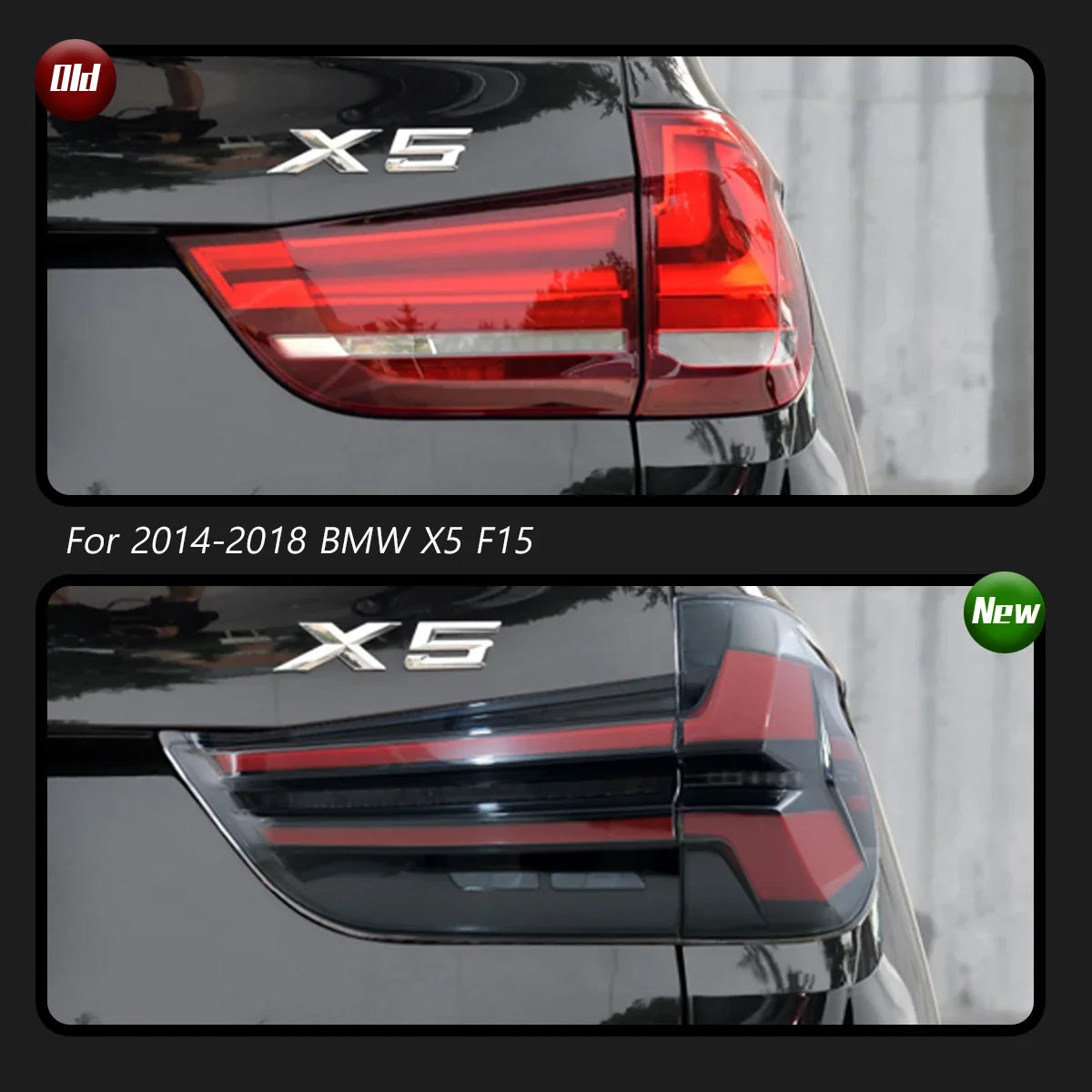 Rapid Vehicles TYPY Car Lights For BMW X5 F15 2014-2018 Taillight LED Projetor Tail Lamp Daytime...