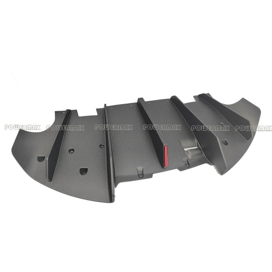 Rapid Vehicles Suitable for Car Part Dry Carbon Fiber Rear Bumper Diffuser Lip Exterior Trims for...