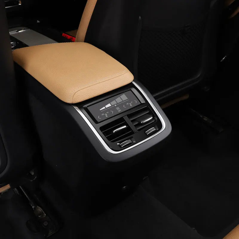 Car accessories For Volvo XC60XC90S60V60V90S 90 rear exhaust air outlet touch screen cold air hot air air conditioning