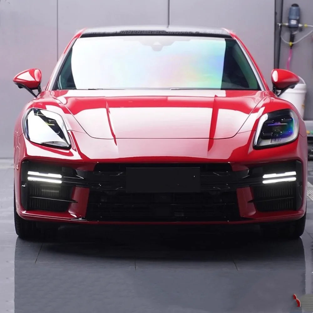 Rapid Vehicles Unpainted Car Kit For Porsche Panamera 976 2024 2025 Modified Front Rear Bumper...