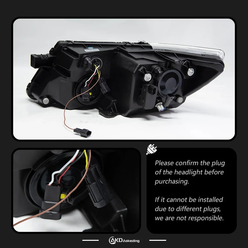 Rapid Vehicles AKD Car Styling for Dodge JCUV Journey 2009-2016 LED Headlight Fiat Freemont LED...