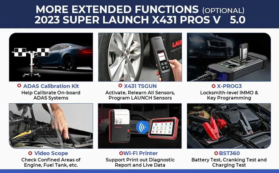 Rapid Vehicles New LAUNCH X431 PROS V5.0 Car Diagnostic Tools Automotive OBDII Scan Tool Auto...