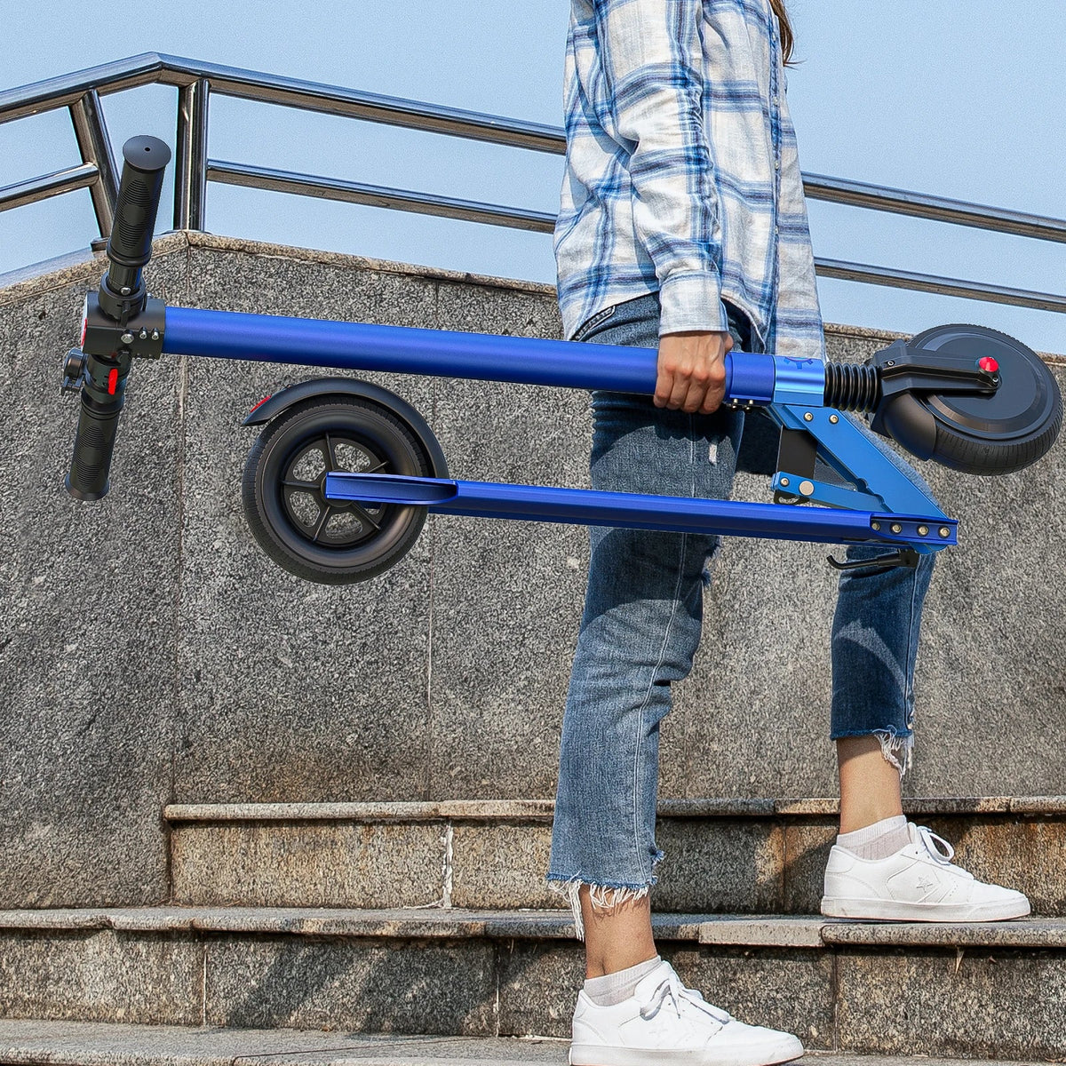 eBike Boys COROMA Electric Scooter - Foldable, Adjustable Handlebar, 20 MPH