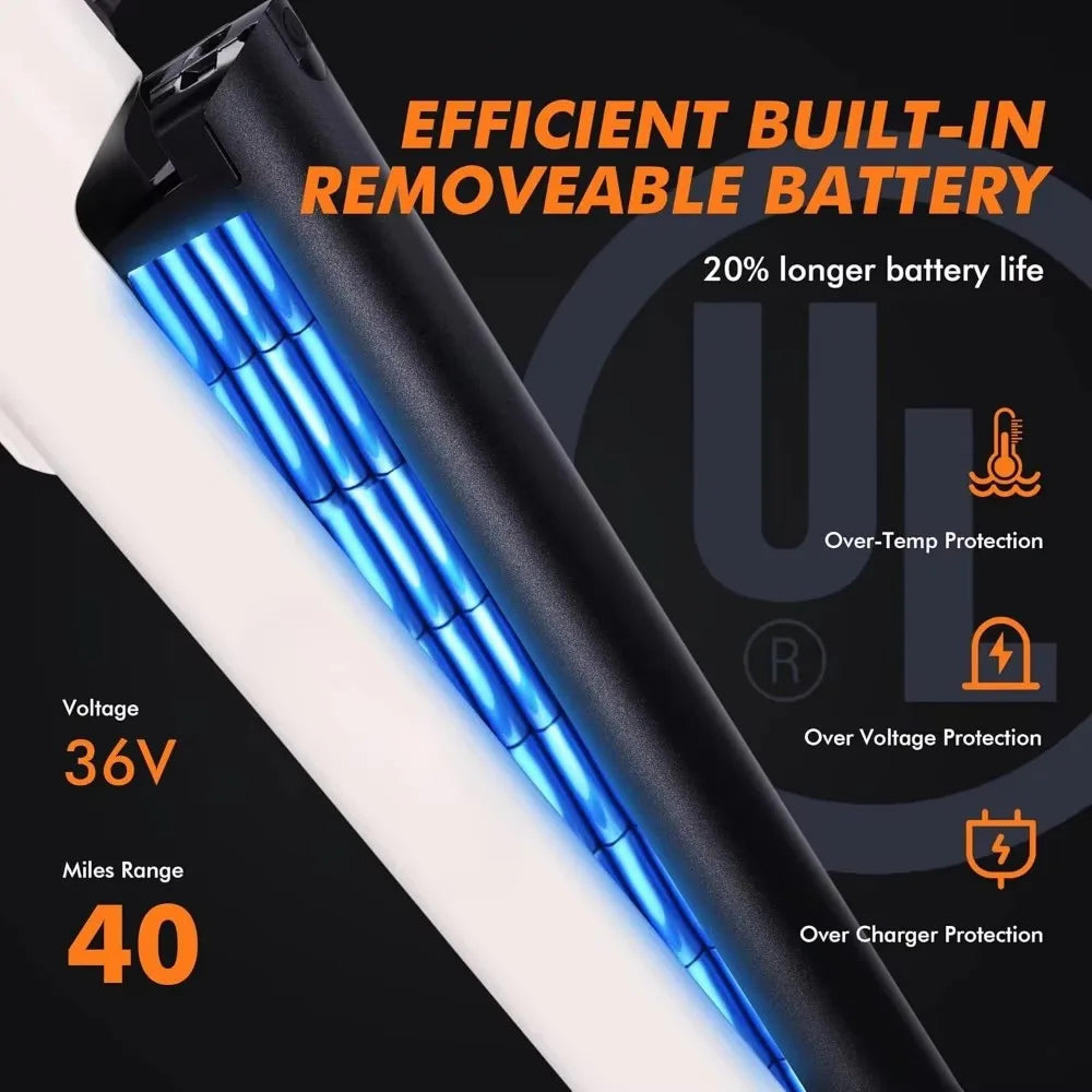 eBike Boys 750W Electric Bike - Step-Through Frame, 36V Battery