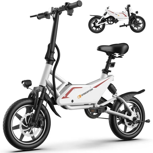 eBike Boys Folding Electric Bike - 350W Motor, Compact Design