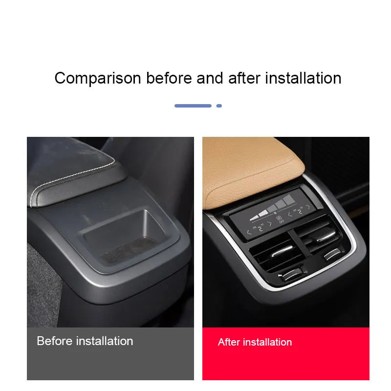 Rapid Vehicles Car accessories For Volvo XC60XC90S60V60V90S 90 rear exhaust air outlet touch...