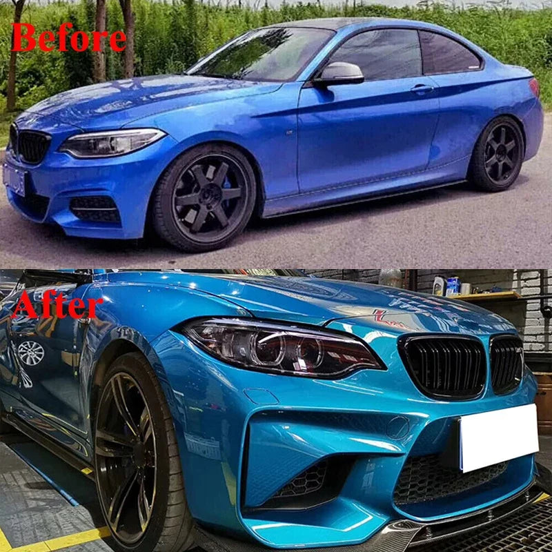 Rapid Vehicles Bodykits for BMW 2 Series F22 F87 218d 220d Front Bumper Splitter Rear Diffuser...