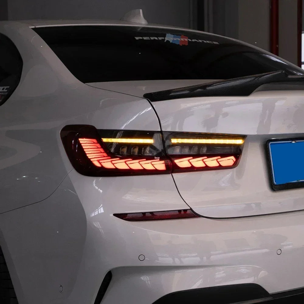 Rapid Vehicles Car Taillights For BMW 3 Series G20 G28 320i 325i 330i 2020-2024 Upgrade LED...